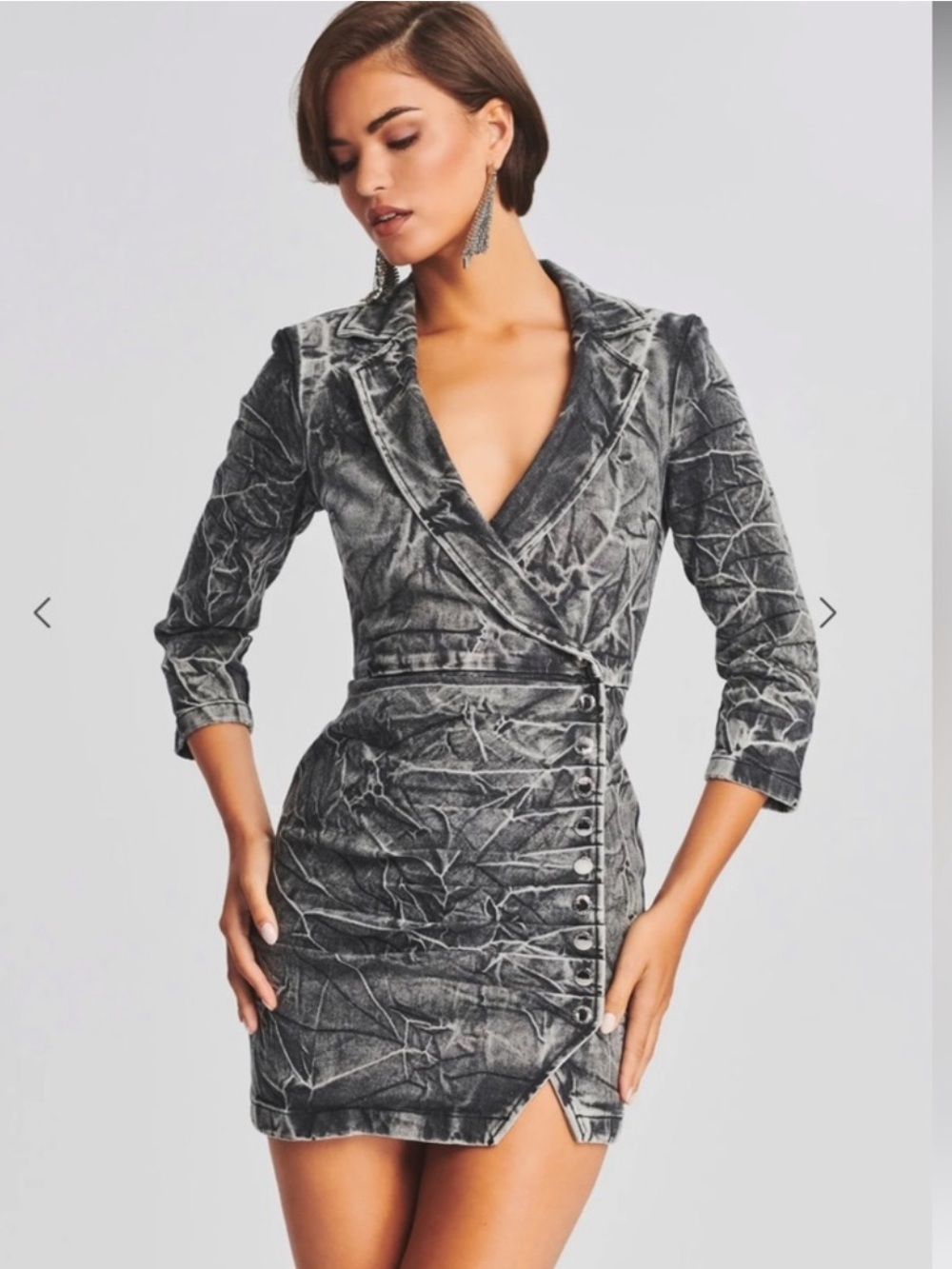 $450 Retrofete Willa Dress Rain Size L